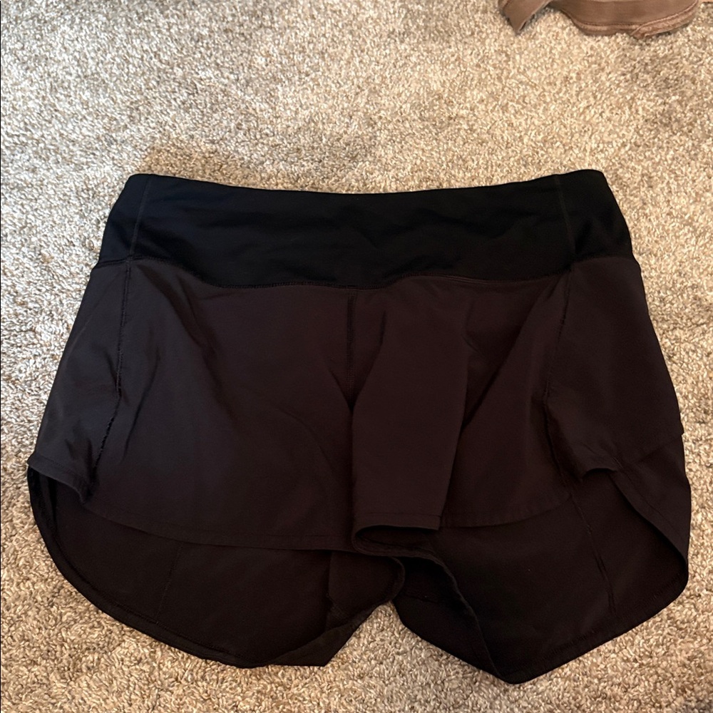 lululemon athletica Black Athletic Shorts